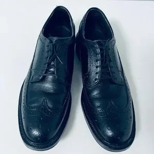 Nettlelux by nettletone Men’s Shoes 10.5 Vintage 80s Nettleton Black Shark Algonquin Shoes 13AA - Etsy main image 4